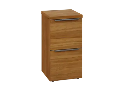 SIN 2 - 42Z kancelářská skříň, 2-zásuvková, 770x400x400, ořech světlý